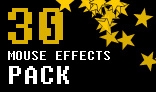 Mouse effects pack 30 mouse effects + variations