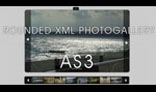 Rounded XML Photogallery AS3