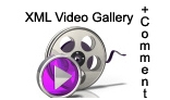 XML VIDEO GALLERY WITH COMMENTS