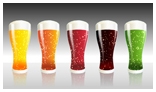 5 Beer Glasses Animation