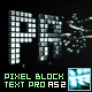 Pixel Block Text PRO AS2