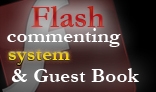 Commenting system for flash sites & Guest Book V 1.0 AS2 