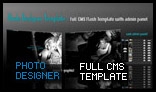 Photo Designer Full CMS Template