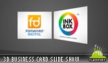 3D Business Card Slide Show AS3