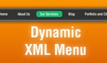 XML Dynamic Horizontal Menu