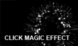 Magic click effect
