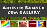 Artistic Banner cum Gallery