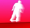 Skater boy silhouette animation