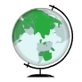 animated globe of the Earth