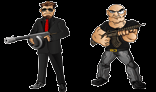 Mafia/Gangster Mascots