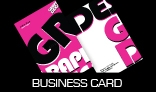 Pink Graphic Designing (Business Card)