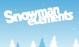 Drag-n-Drop Snowman Elements