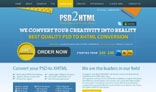 PSD2HTML Website Template