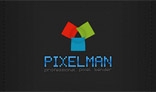 Pixelman - web designer / developer portfolio page