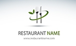 Modern Restaurant Business Card