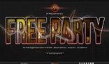 Free Party - Music Intro page Template