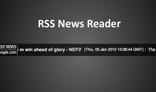 RSS News Reader (With php curl power)