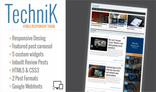 TechniK - Responsive Wordpress Magazine / Blog