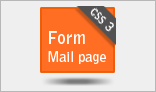 Clean Form mail - Landing Page - Registration form