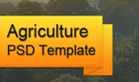 Agriculture Portfolio PSD Website