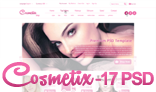 Cosmetix - Cosmetics eCommerce Website PSD Template