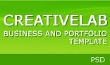 CreativeLab - Business and Portfolio PSD Template