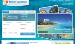 Travel Agency Home PSD Template