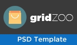 GridZoo-Clean & Modern Ecommerce PSD Template