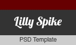 Lilly Spike - A Single Page PSD Template