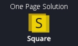 Square onepage potfolio psd