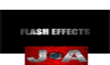 Flash text effect