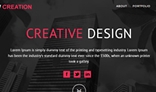 NEW CREATION – Modern & Multipurpose One Page Resp