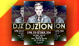 Guest DJ Party Flyer