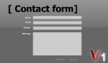php/flash Contact form