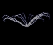 Rotatig electric discharge effect (fractal generated)