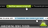 Horizontal News Ticker 01