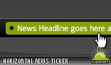 Horizontal News Ticker 03