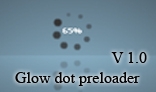 Glow dot preloader v 1.0 