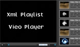 Xml Video playlist Video Player