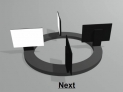 3d Rotating Viewer seamless loop Gear Works