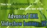 Advanced XML Slideshow banner  V2