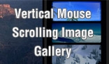 Vertical Mouse Scrolling Image Gallery