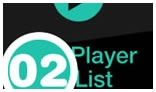 XML FLV Player H-List White AS2