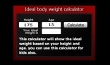 Ideal body weight module