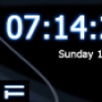 Digital Blue Clock AS2