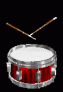 Animation 3D Drum Beating