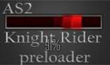 Knight Rider Preloader