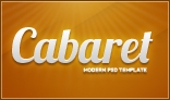 Cabaret - Modern PSD  Template