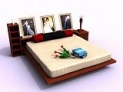 lovely double bed