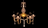 Crystal Chandelier(Gold)